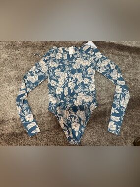 Aila blue one piece swimsuit